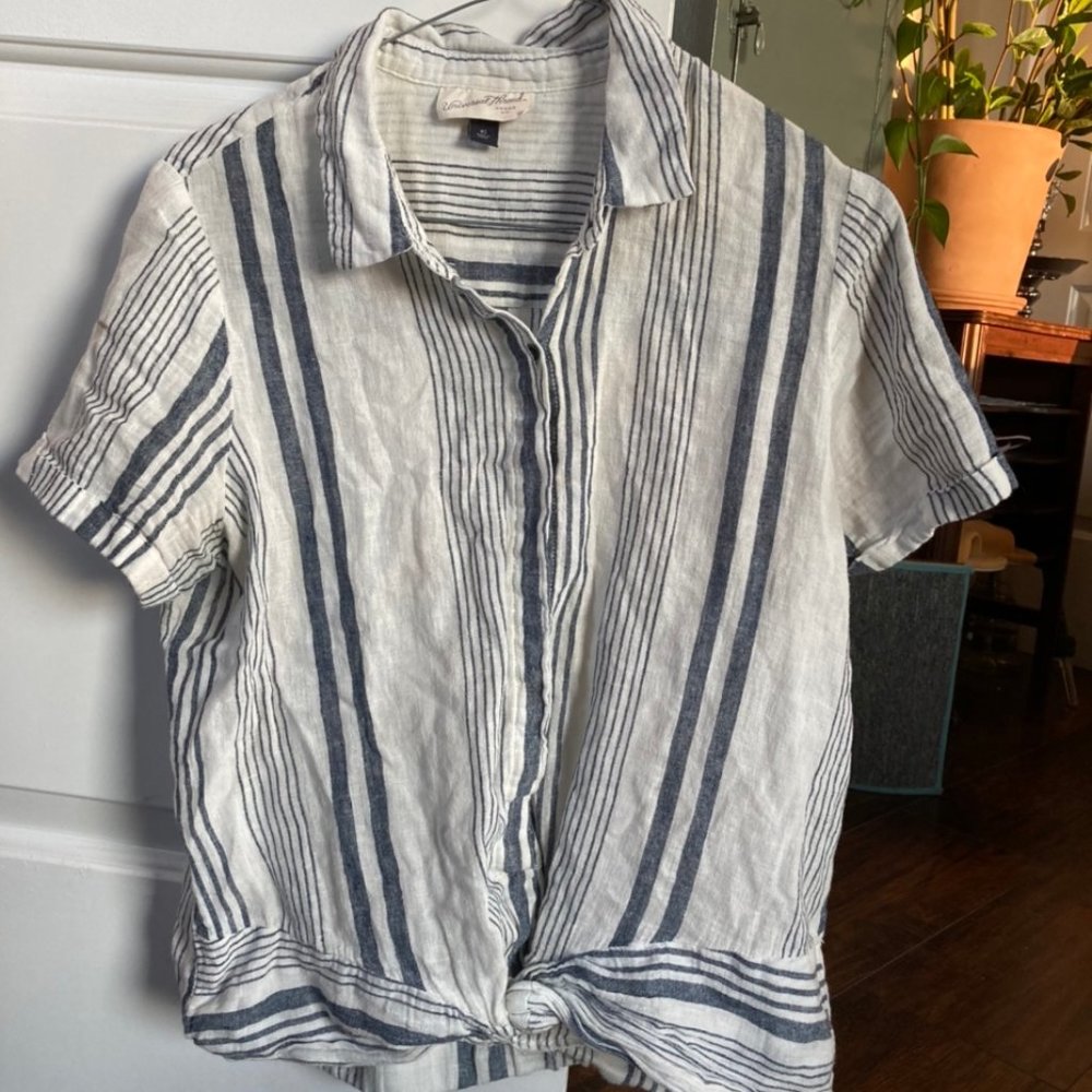 Universal Thread linen button down shirt